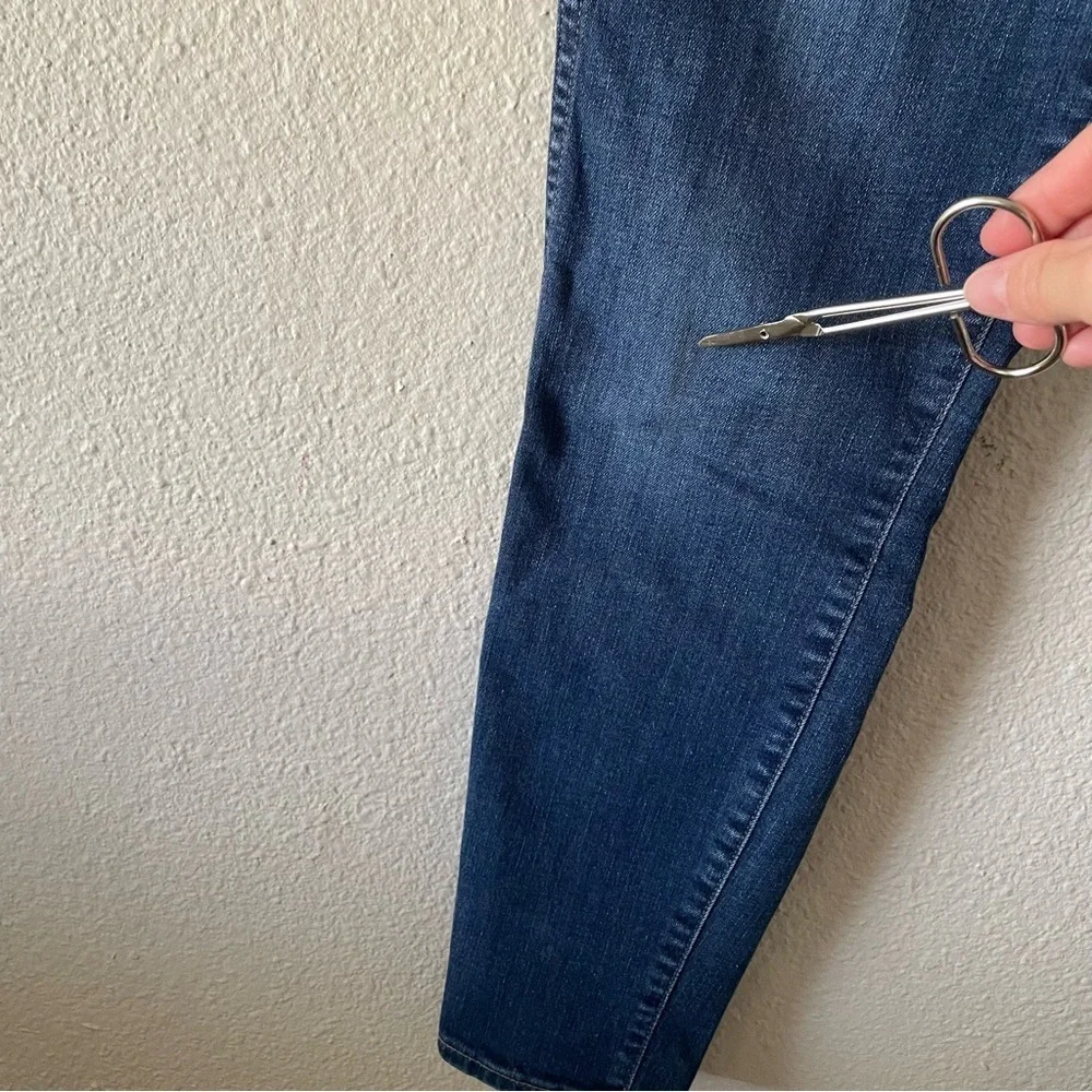 Madewell 10” High Riser Skinny Skinny Jeans Women’s 28 Blue Medium Wash Casual - Picture 15 of 16